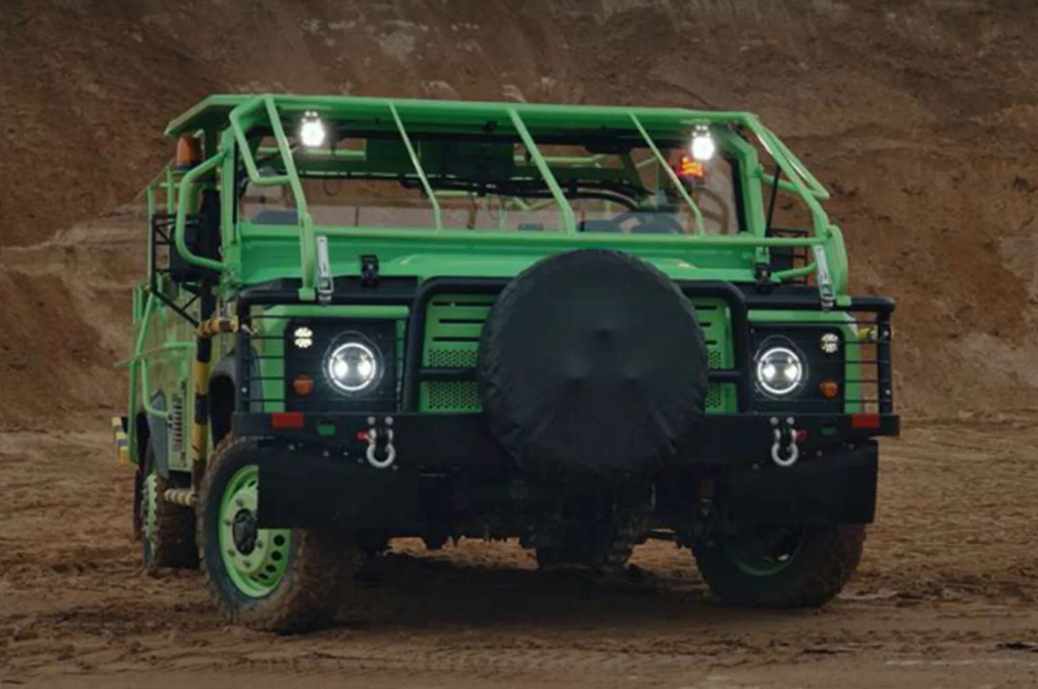 Elektryczny pojazd kopalniany eSWT