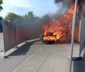 Fire resistance test