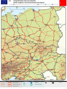 TEN-T network in Europe