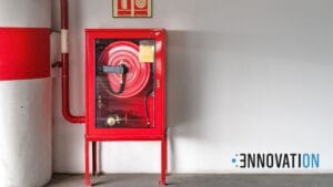 wąż przeciwpożarowy dla przemysłowych magazynów energii