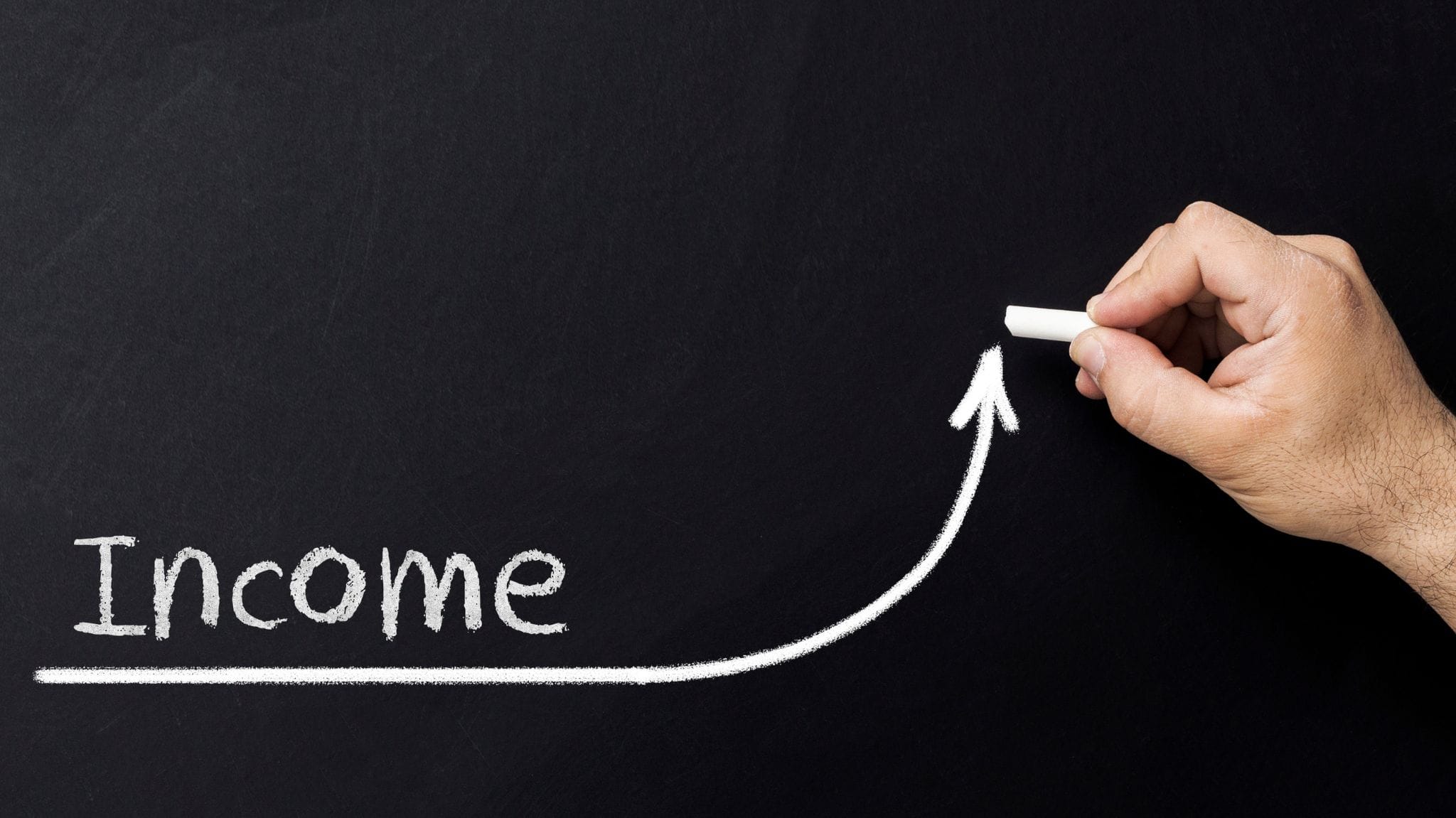 Zdjęcie pokazujące krzywą income