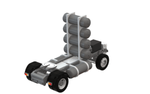 Układ magazynowania sprężonego wodoru