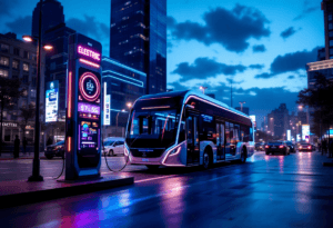Electric buses and municipal fleets