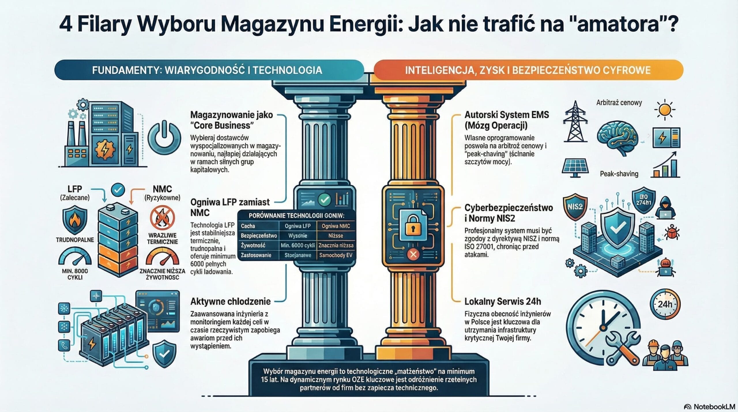 4 filary o co warto zapytać przed wyborem dostawcy magazynu energii?